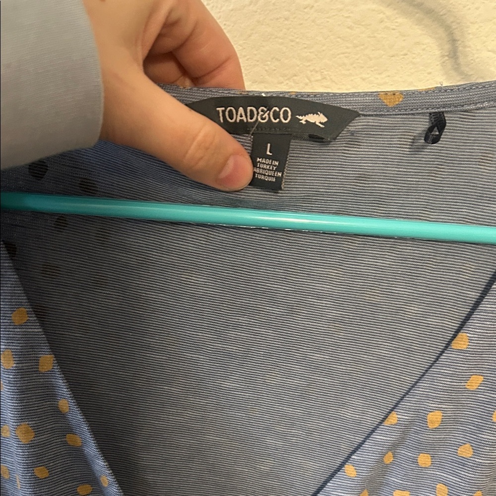 Toad & Co Cue Wrap Long Sleeve Dress - Picture 3 of 4